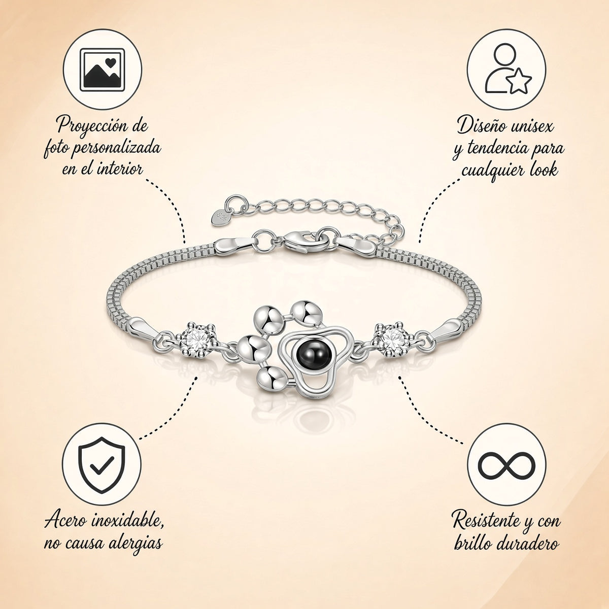 Pulsera con Imagen Personalizada